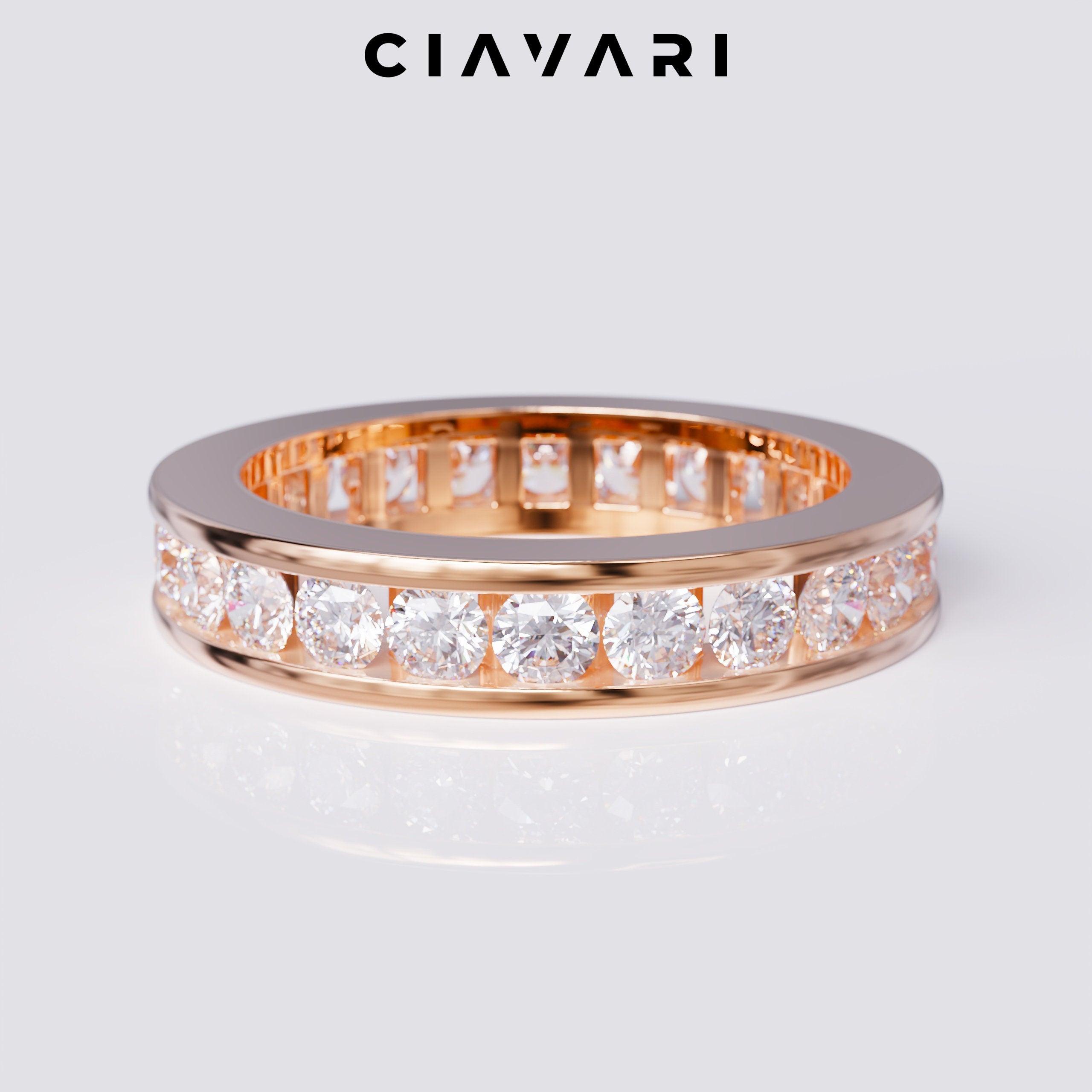 1.50 Carat Diamond Eternity Ring Channel Set